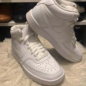 Nike High Top White Sneakers